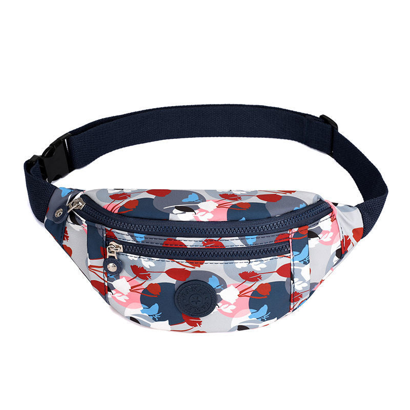 Stylische Blumenmuster Gürteltasche Brehn