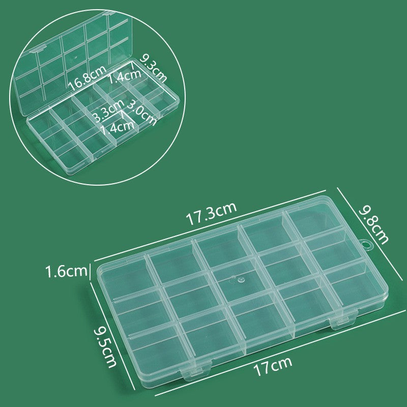 Multi-Kompartiment Bastelbedarf Box Brehn