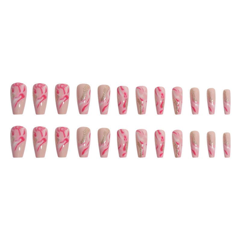 Marmor Design Nail Art Brehn