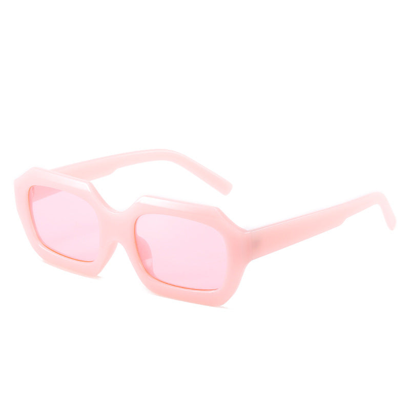 Damen modische Sonnenbrille im einzigartigen achtkantigen Design Brehn