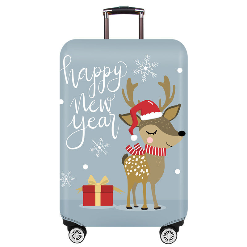 Damen Hartschalenreisekoffer mit niedlichem Weihnachtsdesign Brehn
