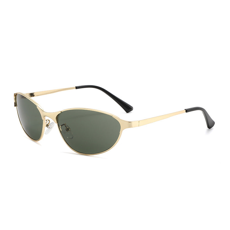 Damen stylische Sonnenbrille im eleganten Ovaldesign mit UV-Schutz Brehn