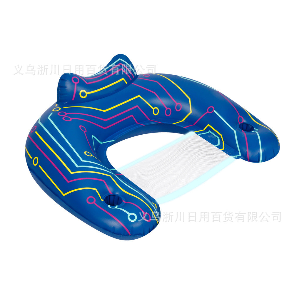 Unisex Schwimmring im futuristischen Design mit integrierter Sicherheitsfunktion Brehn