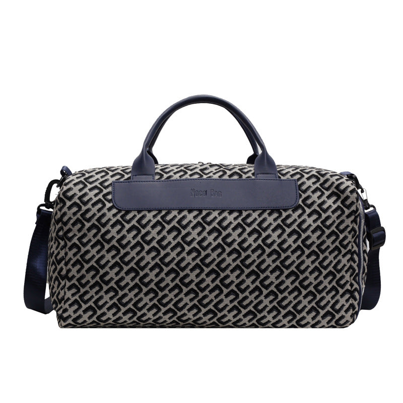 Elegante gemusterte Reise-Duffle Brehn