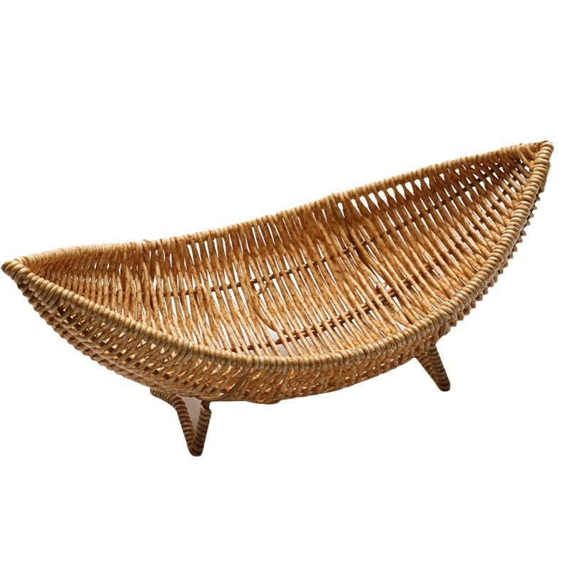 Unisex Ausgefallener Rattan Obstkorb Brehn