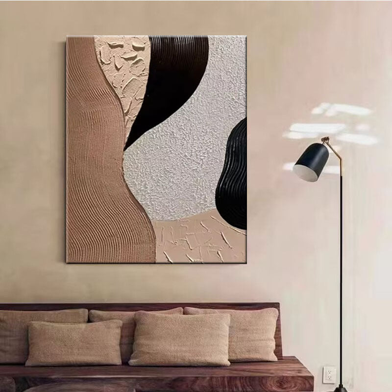Texturiertes abstraktes Wandkunst