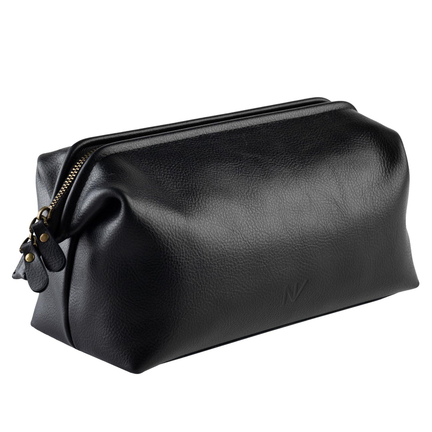 Edle Kosmetische Leder-Tasche Brehn
