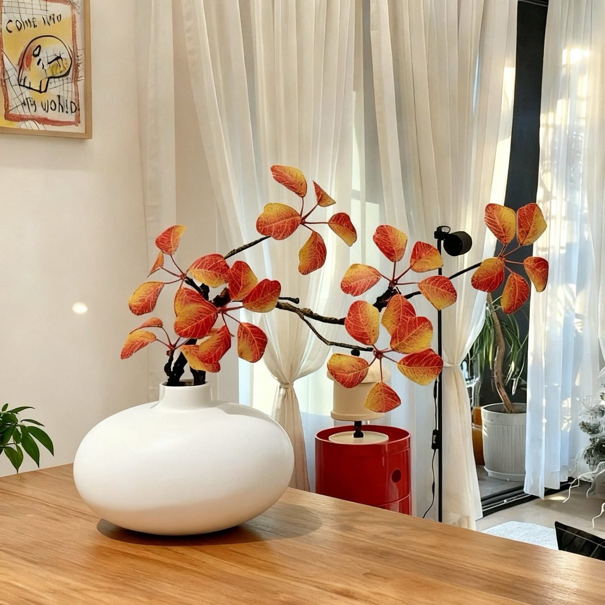 Moderner minimalistischer Keramikvase