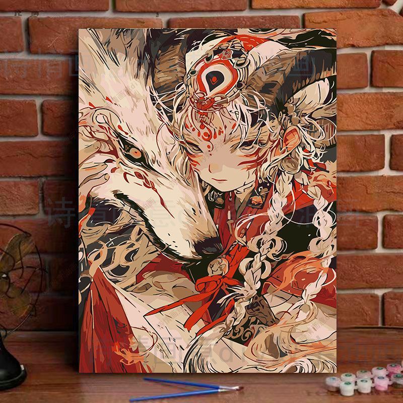 Fantasy Creature Themed Wandkunst Brehn