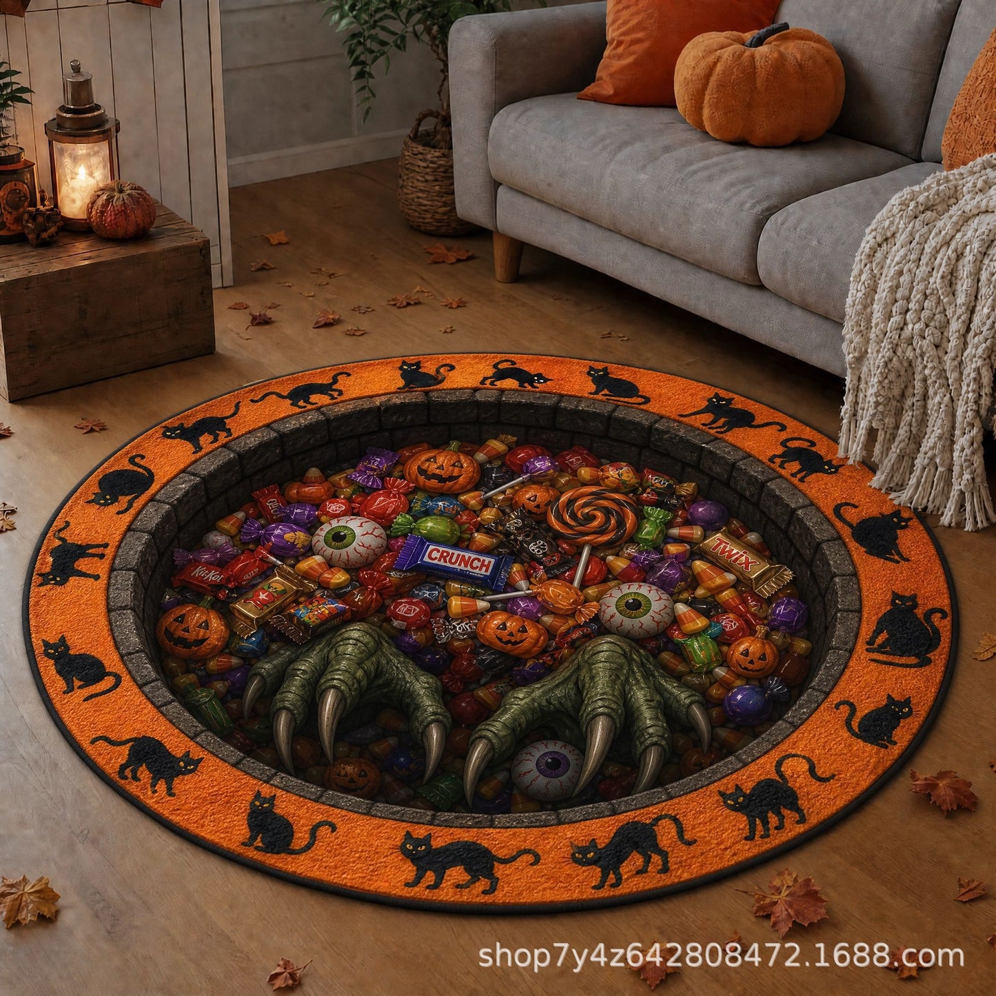 Halloween-themed Teppich