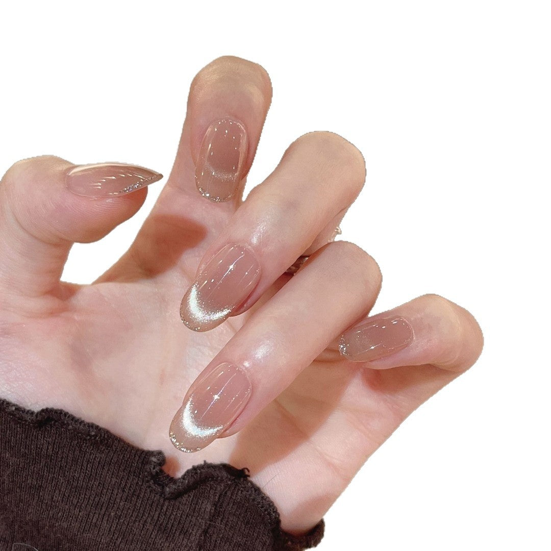 Kunstnägel mit Elegantem Glitzerfranz Brehn