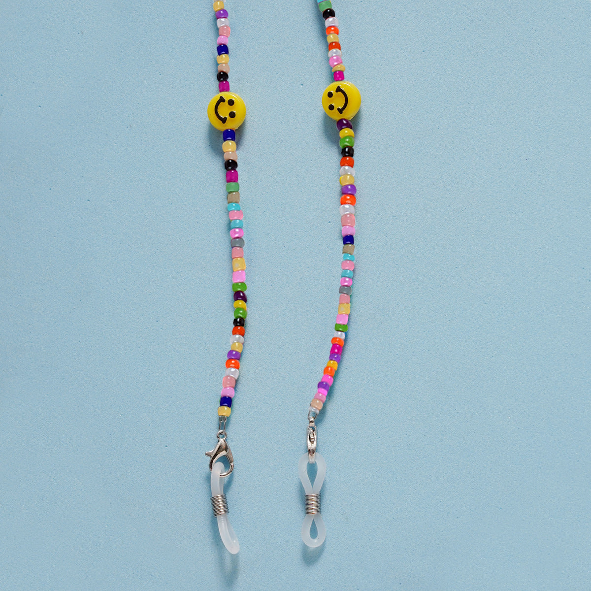 Farbige Perlenbrille Kette Brehn