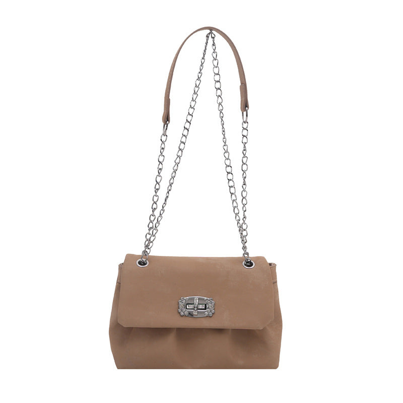 Elegante handgefertigte samtige Abendtasche