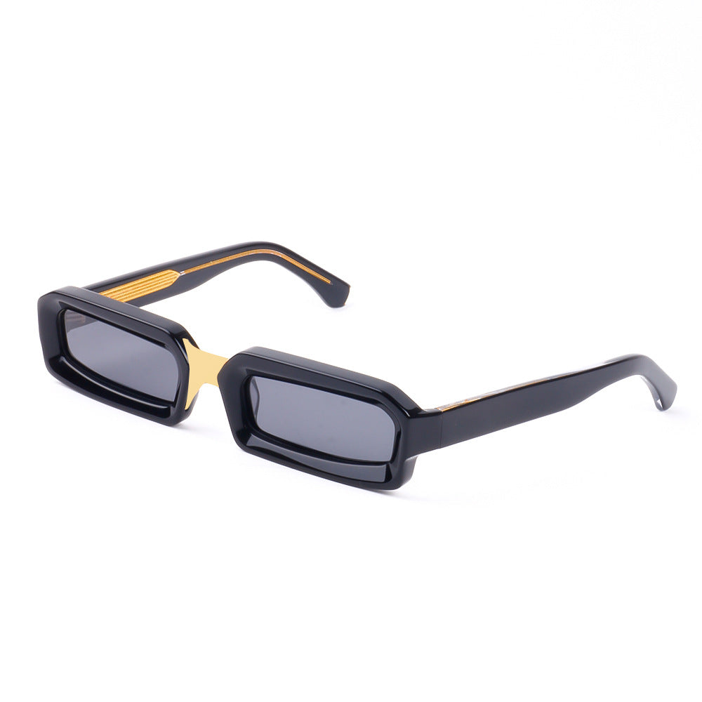 Damen stilvolle Sonnenbrille im modernen rechteckigen Design mit komfortablem Rahmen Brehn