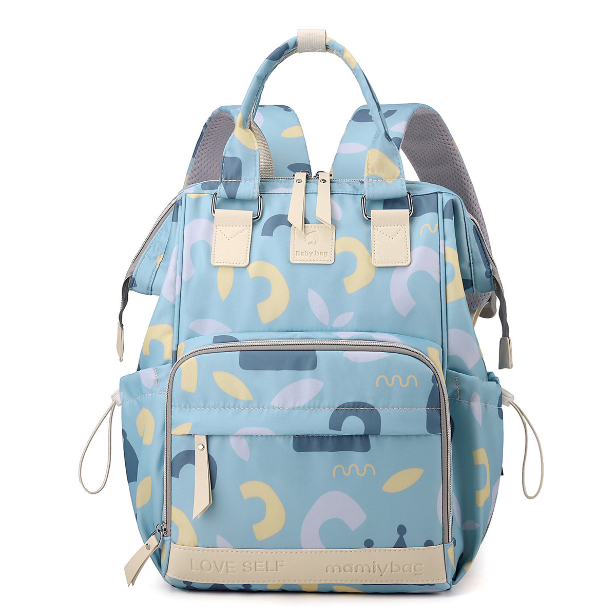 Blumenmuster Multifunktionaler Rucksack Brehn