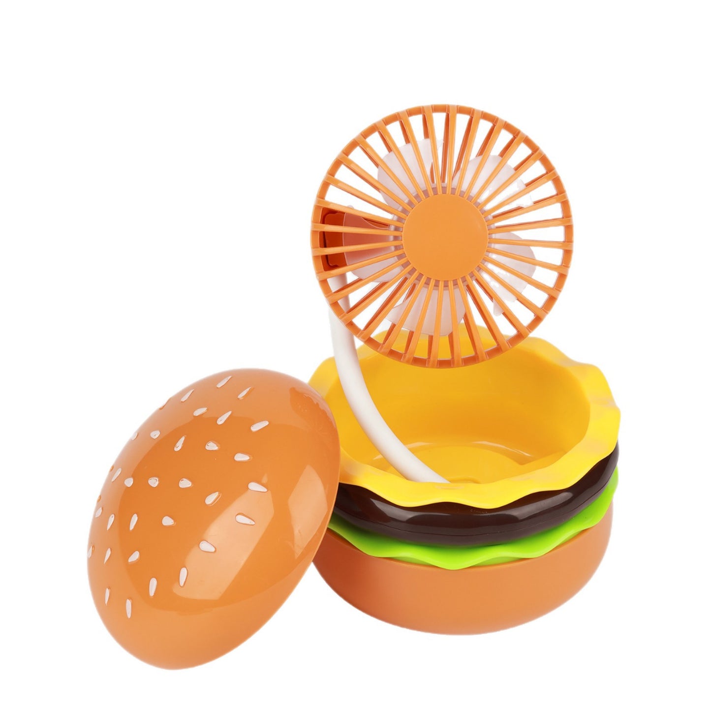 Damen tragbarer Luftzirkulator im Hamburger-Design Brehn