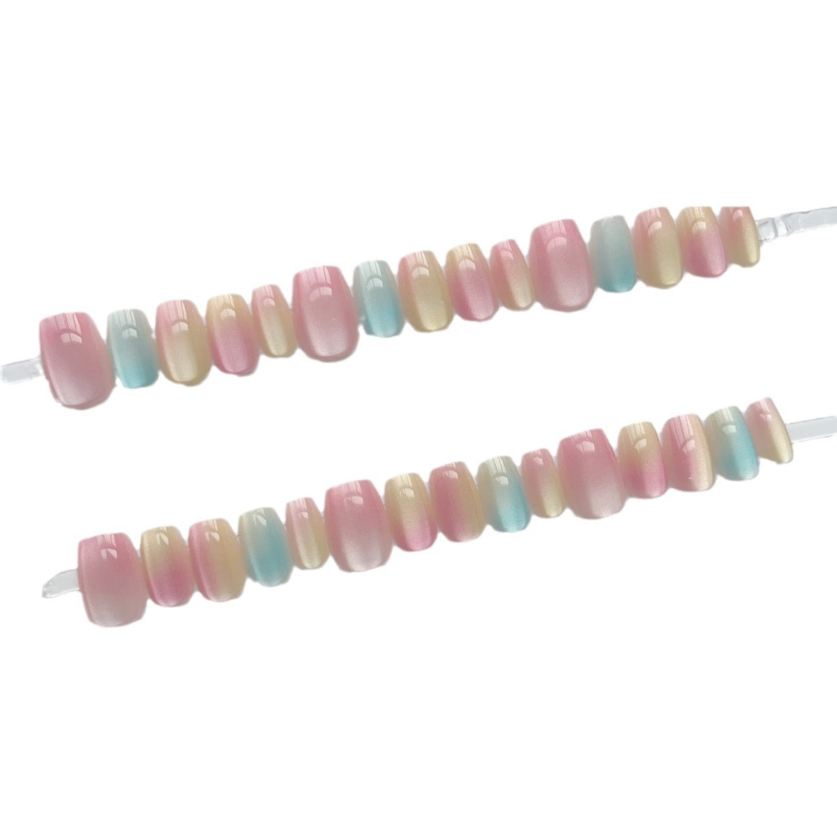 Ombre Gradient Press-On Nail Set Brehn