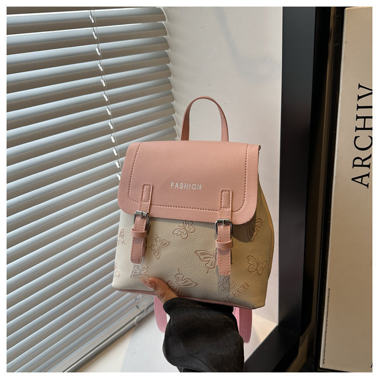 Stylische Schmetterlingsmuster Mini Rucksack Brehn