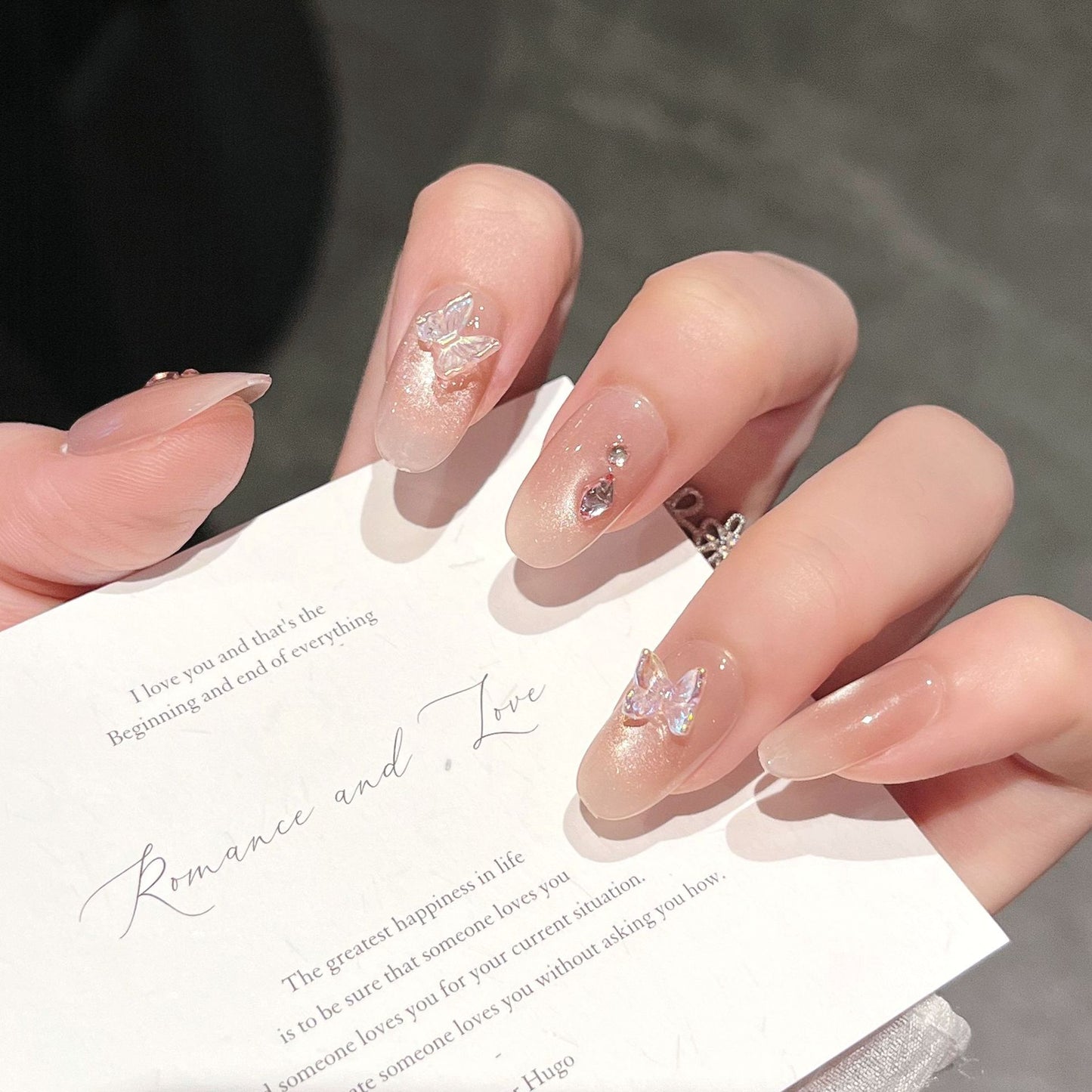 Künstlerisches Press-On Nageldesign Brehn 1787316171