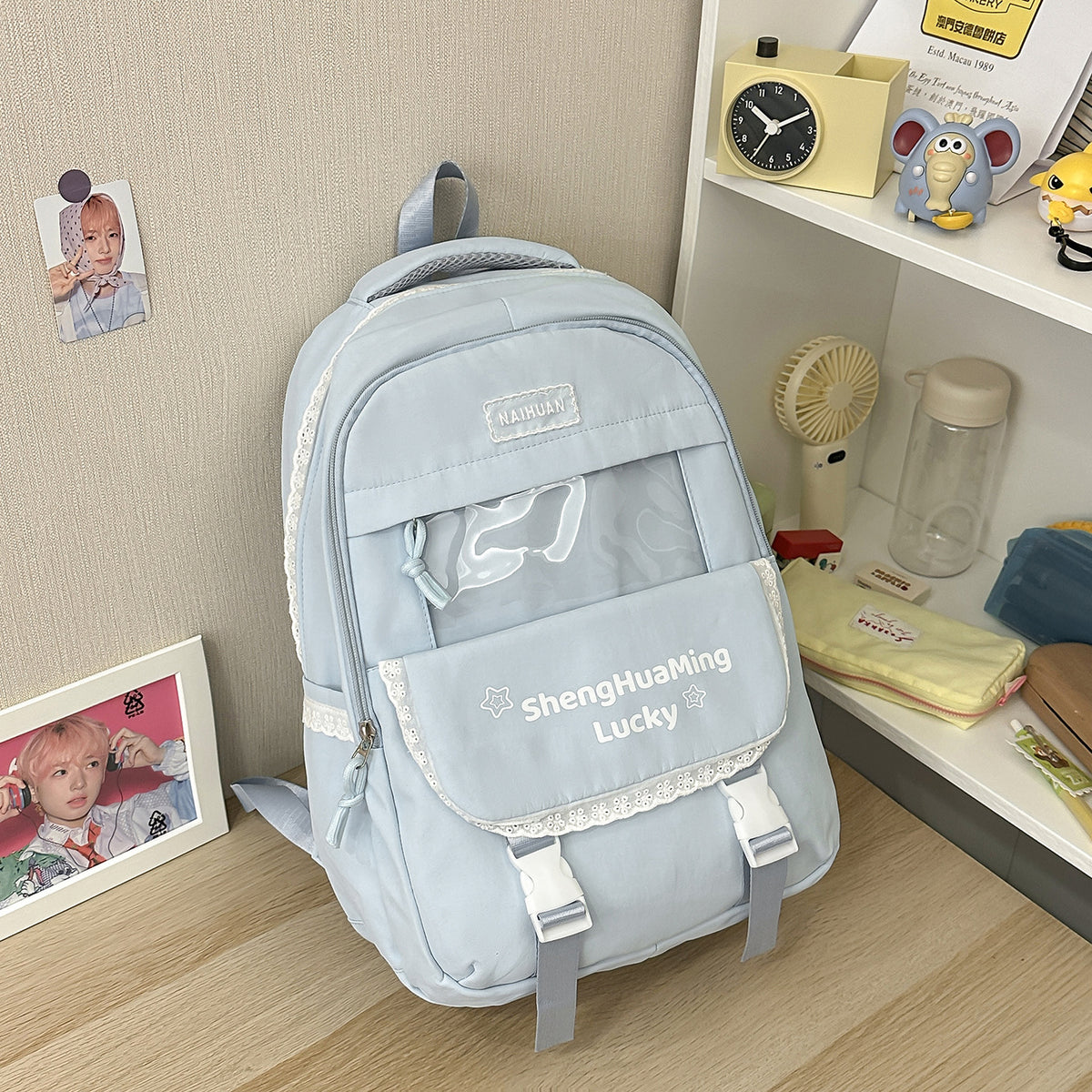 Transparenter Fenster-Rucksack Brehn