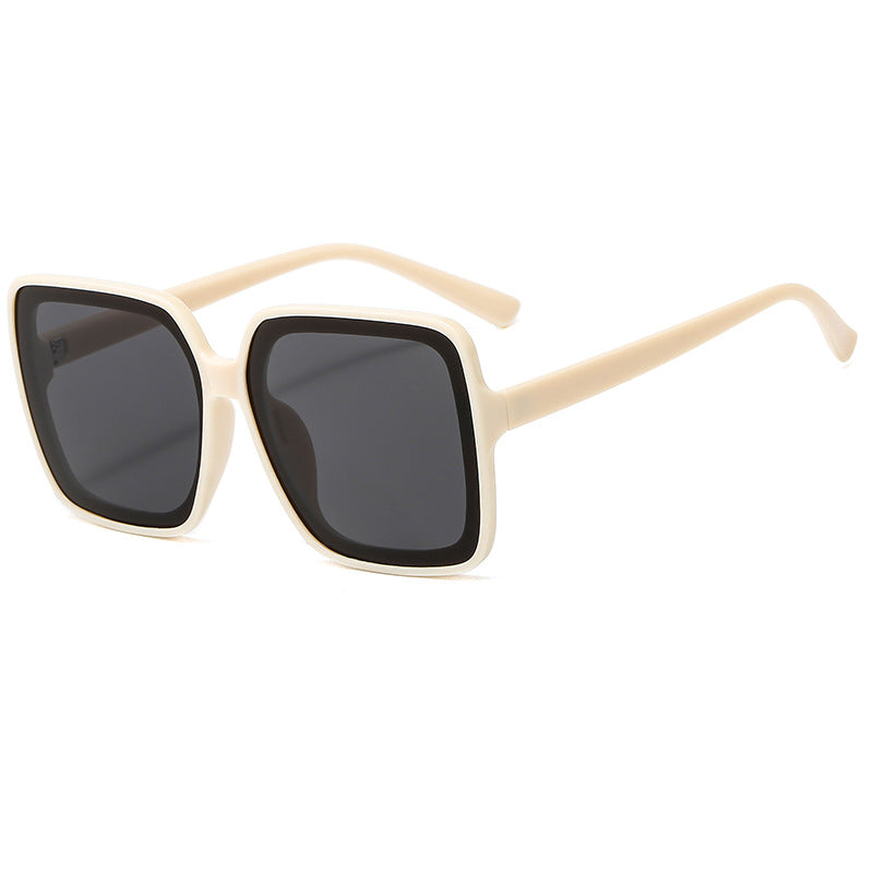 Statement Bold Square Frame Sonnenbrille