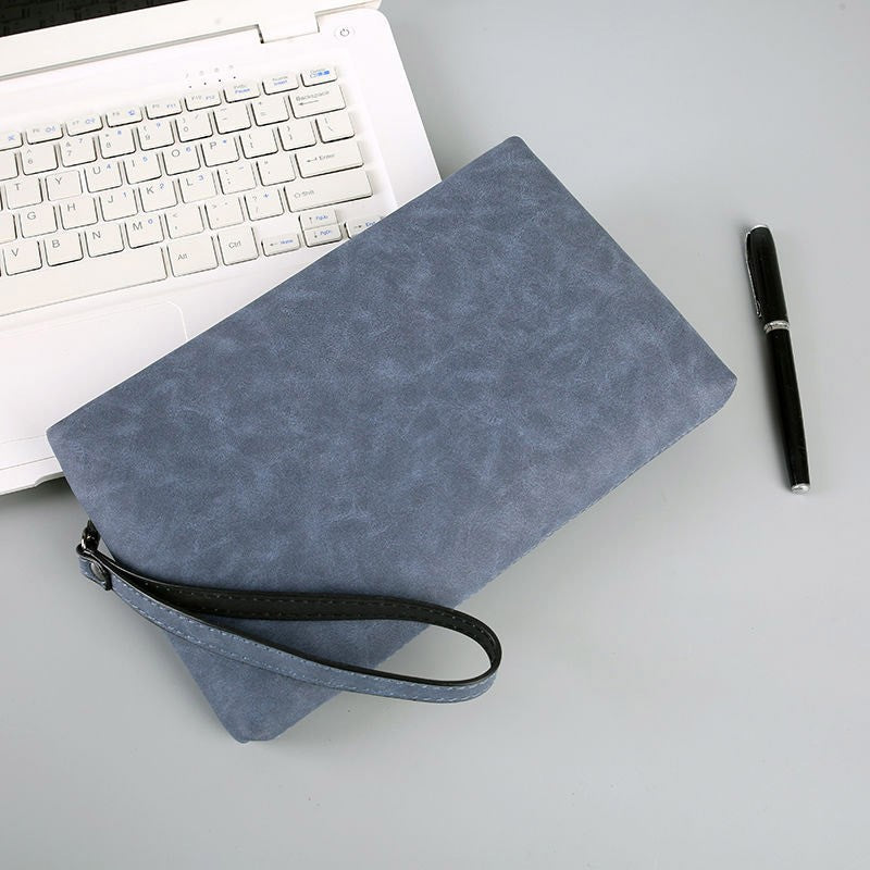 Premium Soft Fauxleder Reißverschluss Tasche Brehn