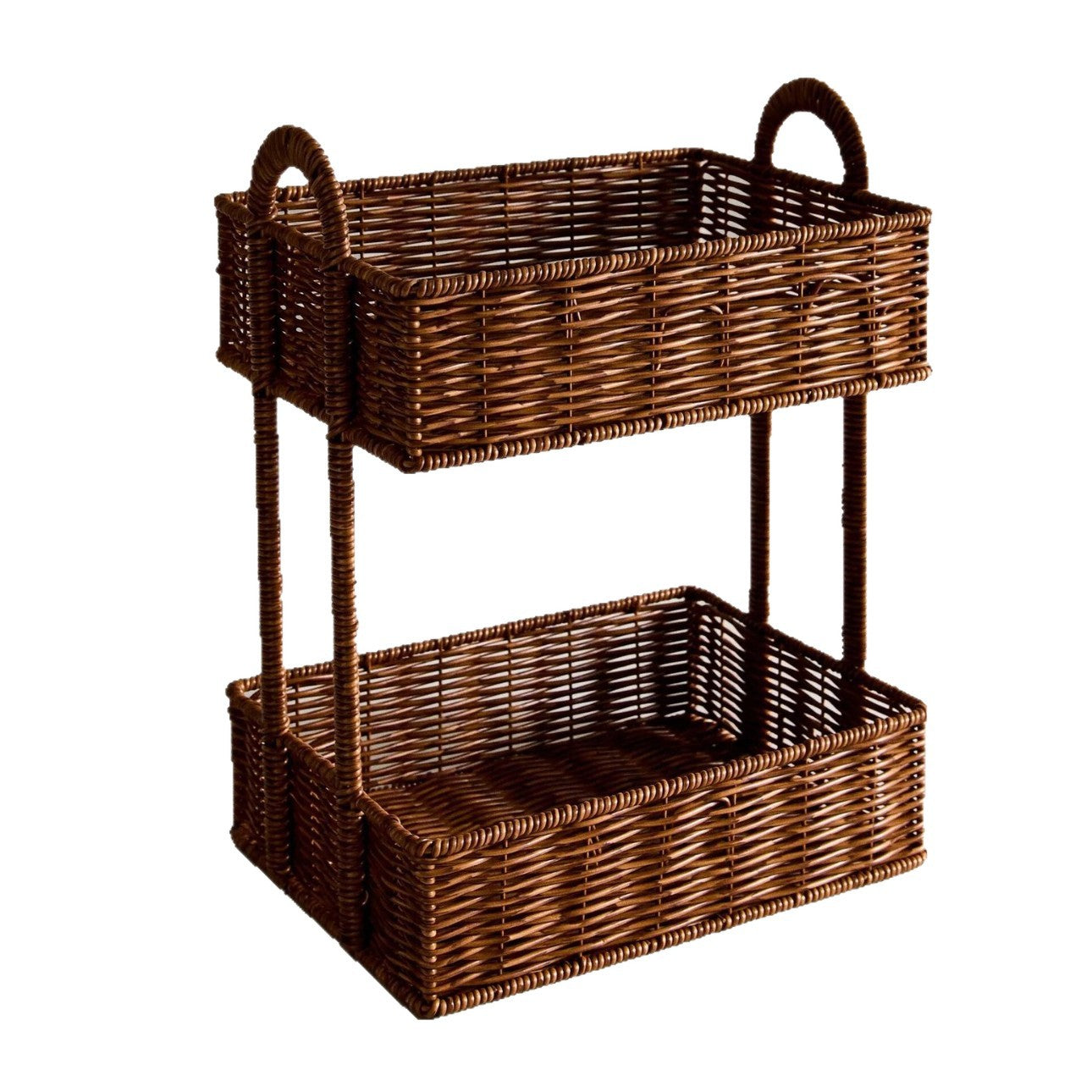 Badezimmer-Regal Ganz Aus Rattan Brehn