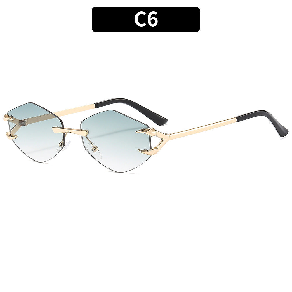 High-Style Winkelshield Sonnenbrille