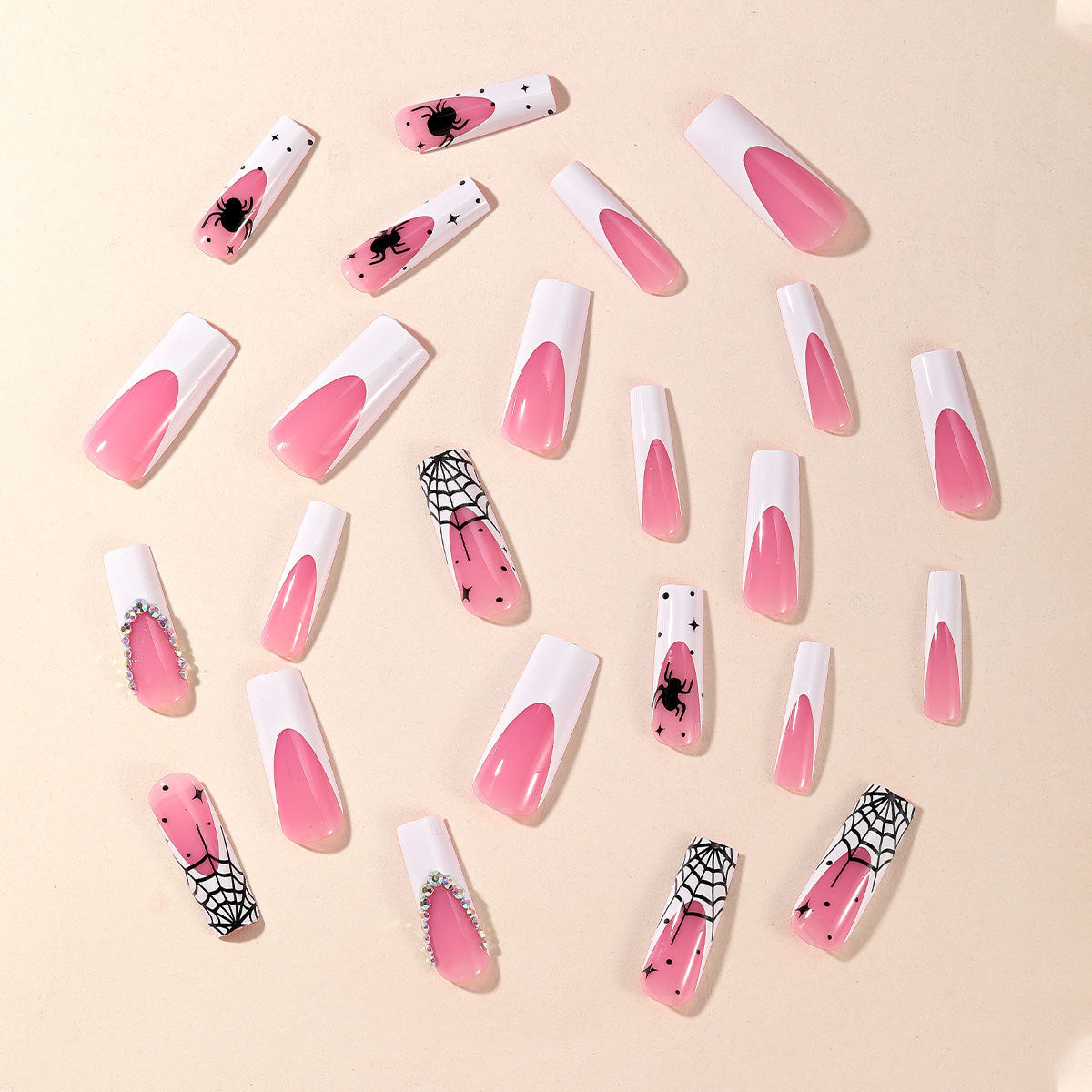 Halloween-Themen 3D Nagelkunst Set Brehn