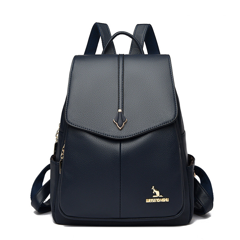Luxuriöser Leder Rucksack