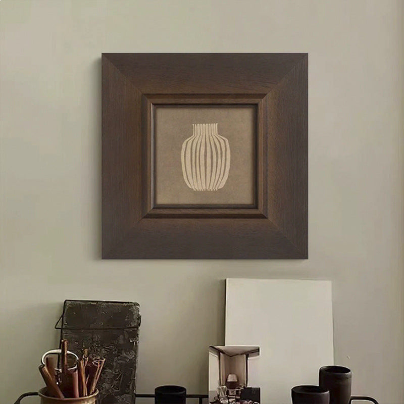 Gerahmte moderne abstrakte Kunst