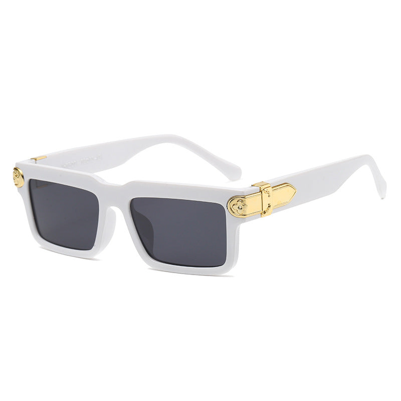 Damen modische Sonnenbrille im innovativen Quadratdesign Brehn