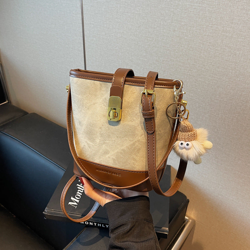 Chic Struktur Handtasche Brehn