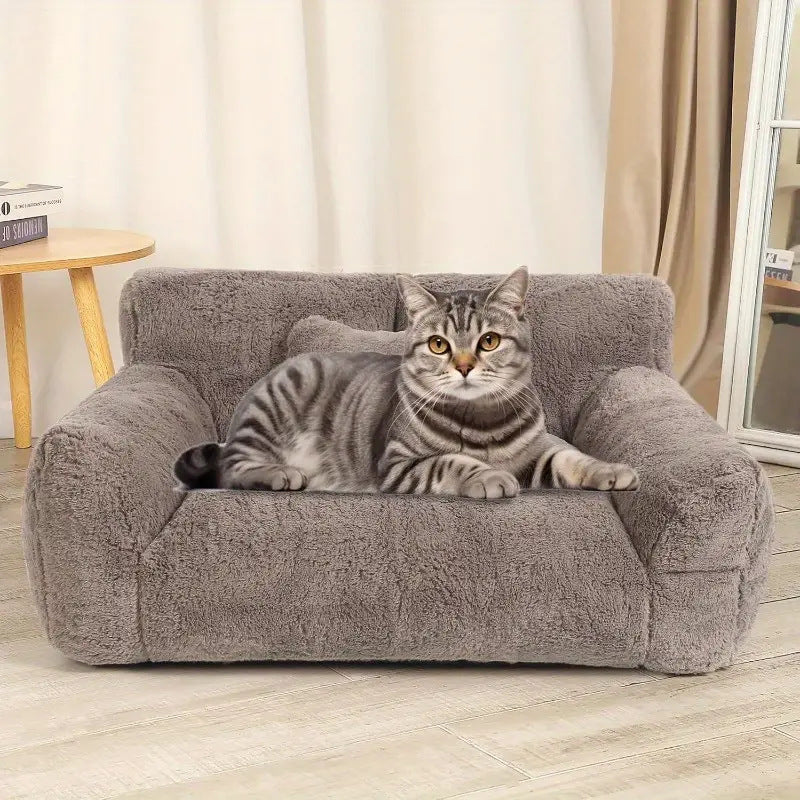 Plüsch Orthopädisches Katzensofa Hundebett