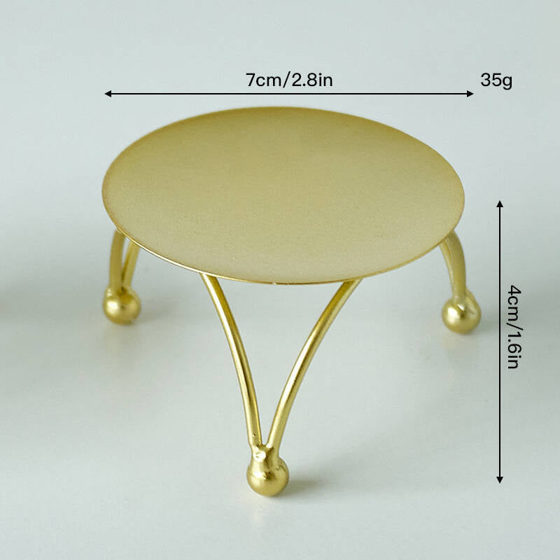 Dekorative Mini-Runde Standfuß Brehn