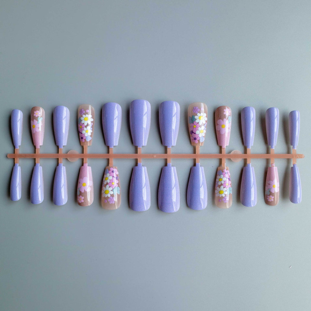 Florales Acryl-Nagelkunst-Kit