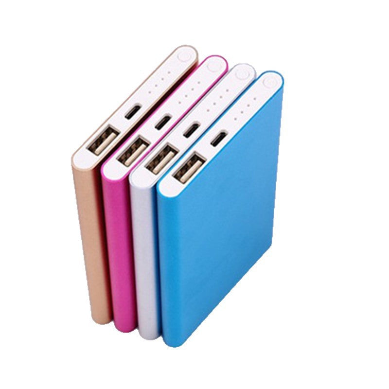 Slim Aluminium tragbare Powerbank mit dualem USB-Ausgang Brehn