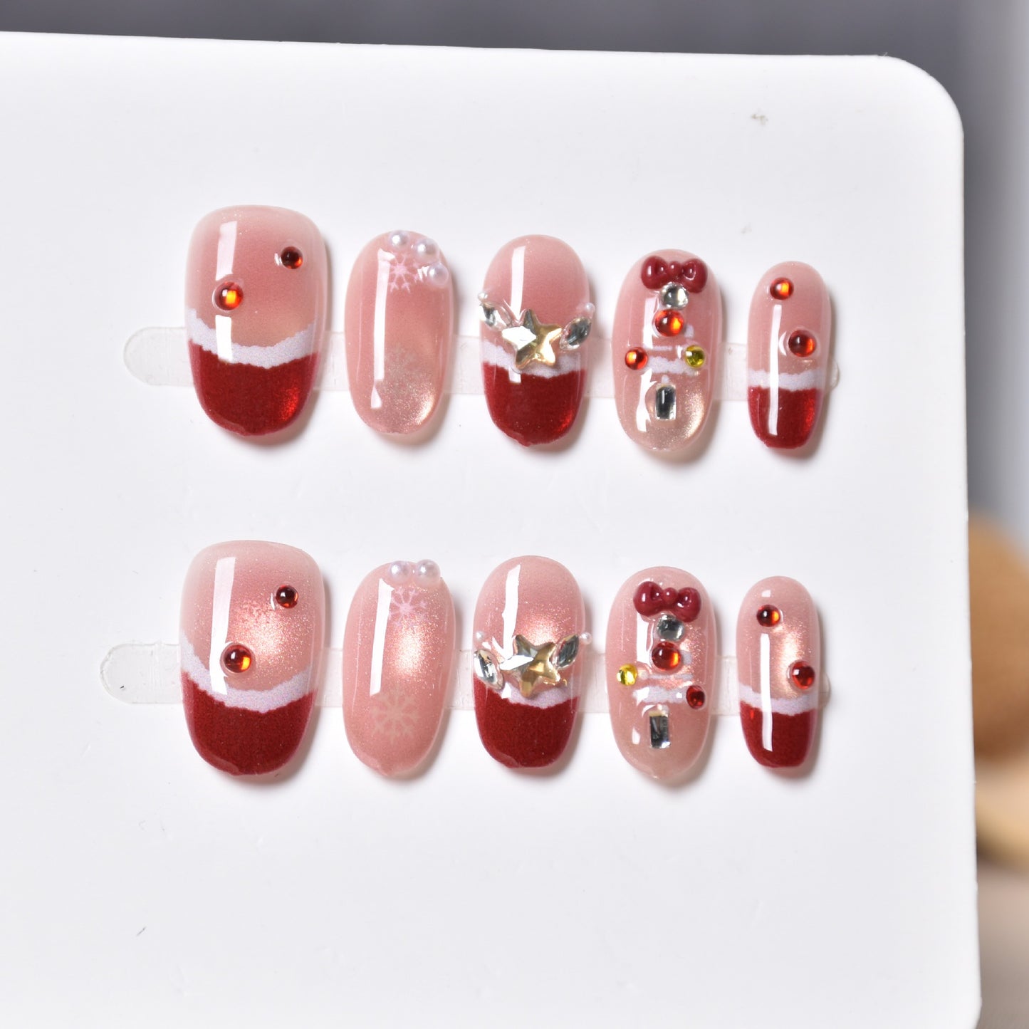 Themen Dekorative Press-On Nagelkunst Brehn