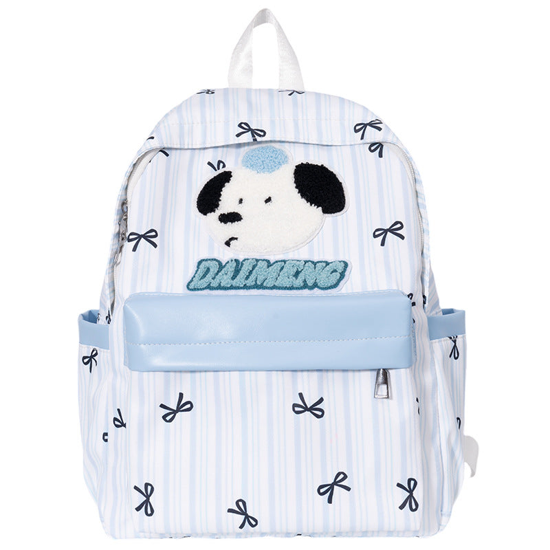 Niedlicher Charakter Stickerei Rucksack Brehn