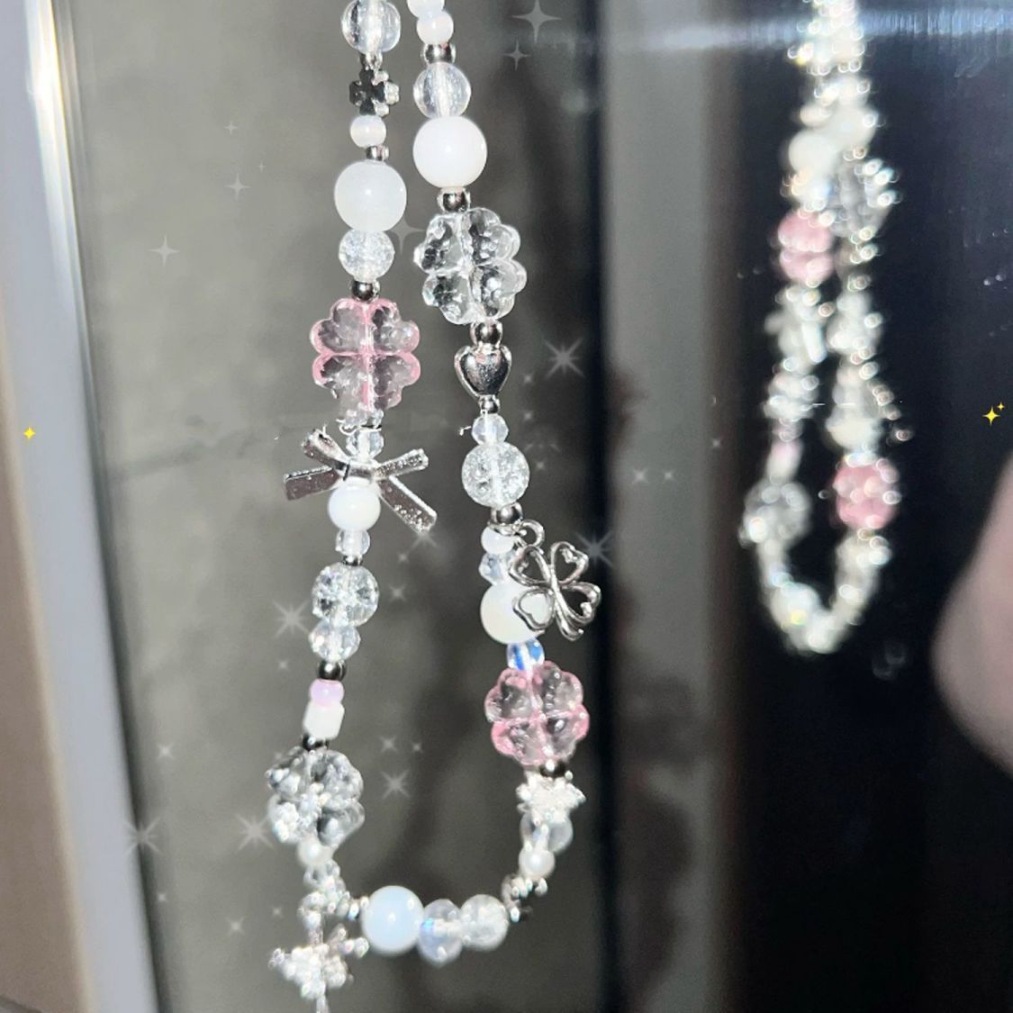 Artisan Perlen Charm Armband Brehn