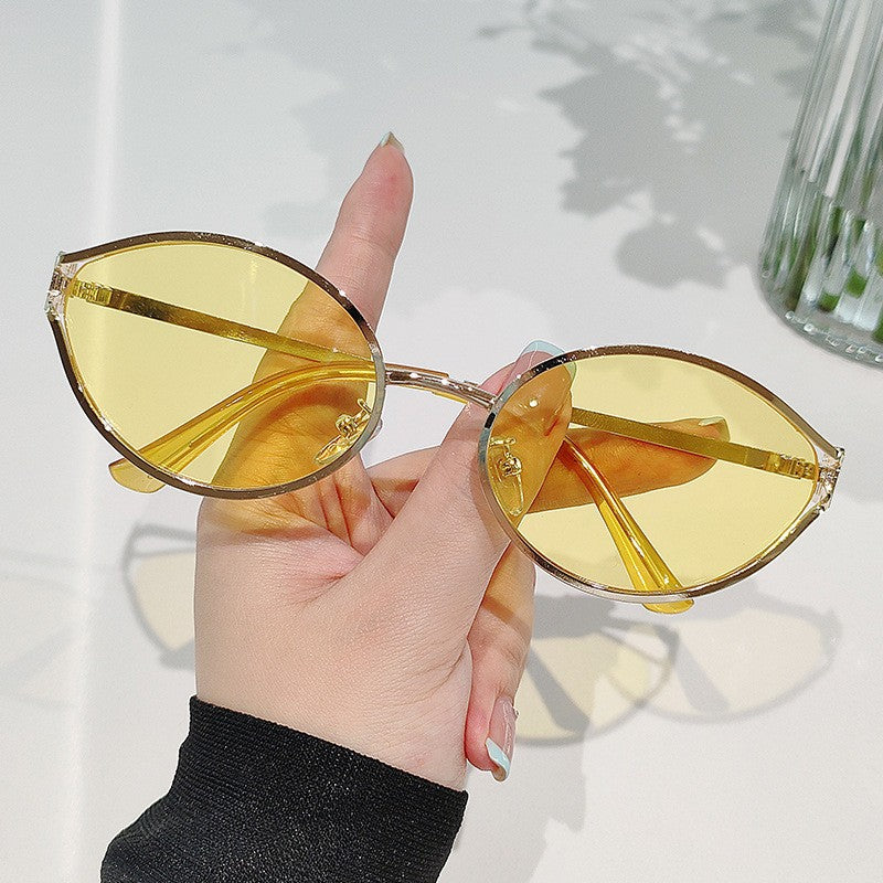Stylische Katzenaugen-Sonnenbrille