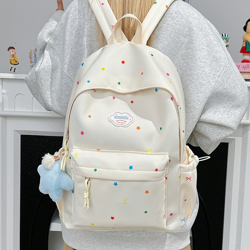 Sternenmuster Freizeit-Rucksack Brehn
