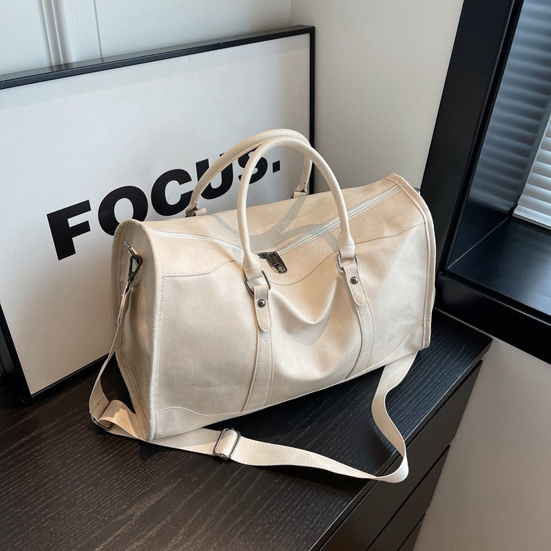 Hochwertige Leder-Reisetasche Brehn