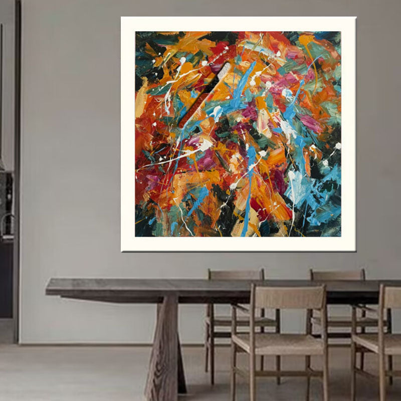 Abstrakte expressionistische Leinwandkunst