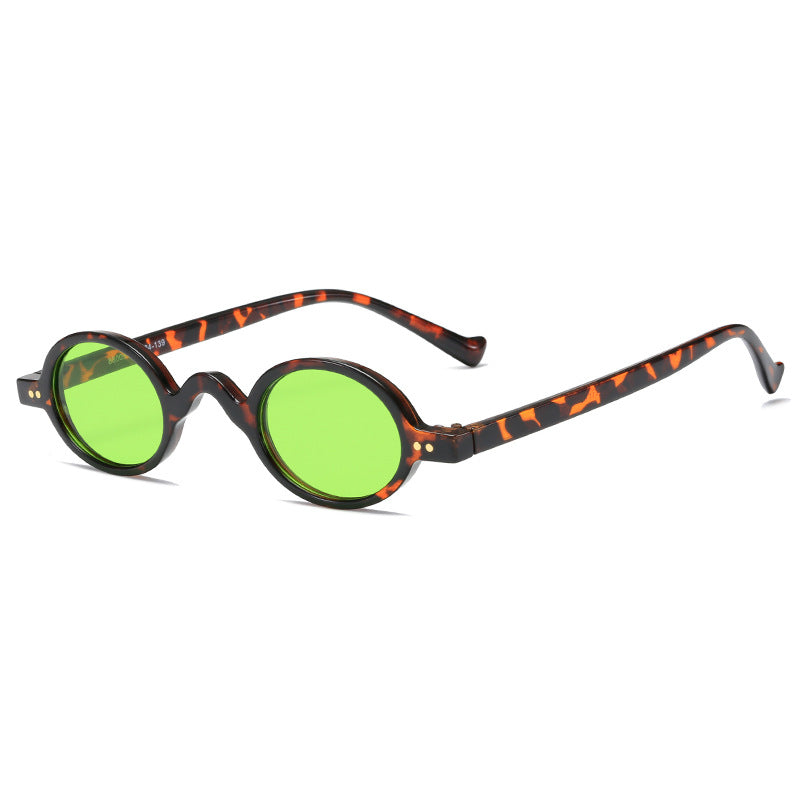Damen runde Sonnenbrille im Retro-Stil Brehn