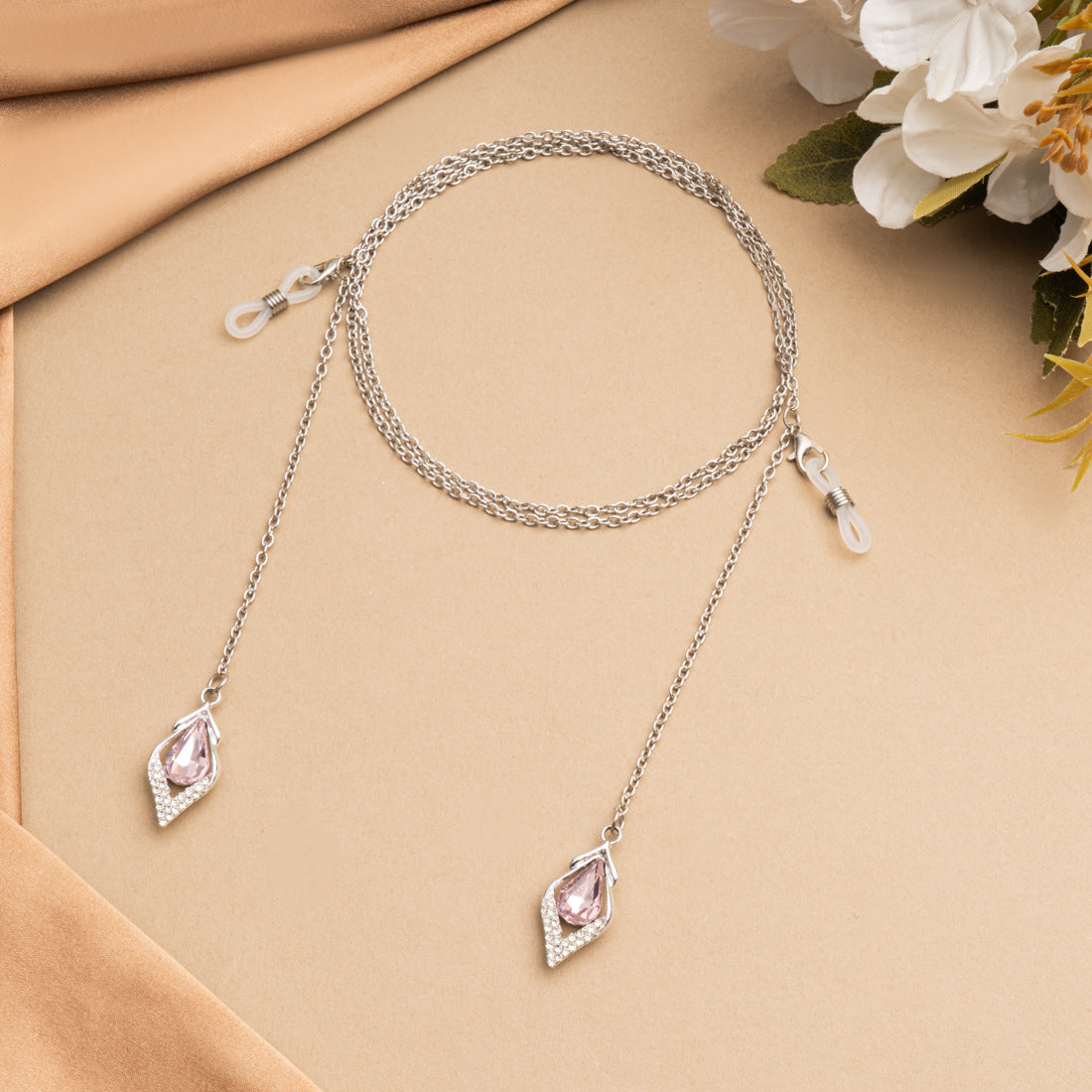 Floral Charm Brillen Kette Brehn