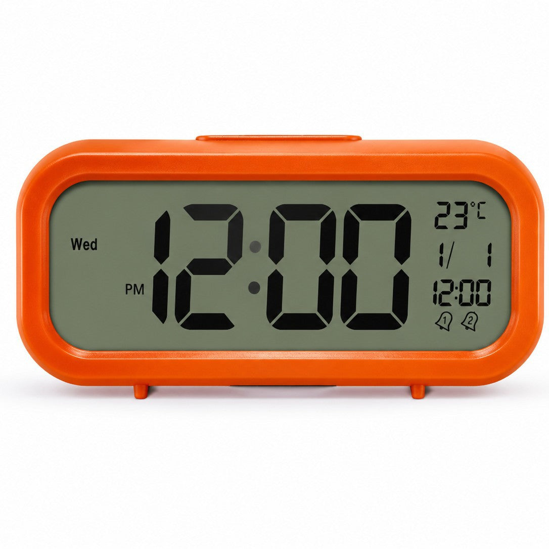 Digitaler Tischwecker mit Temperatursensor und Großem Led-Display Brehn