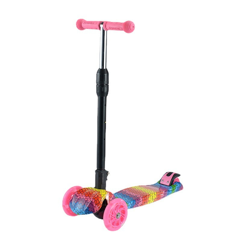Kinderfreundlicher faltbarer Kick-Scooter Brehn