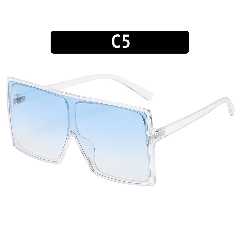 Fette geometrische quadratische Rahmen-Sonnenbrille 1787664188