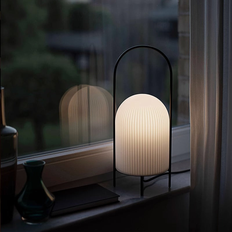 Artisanale Tischlampe